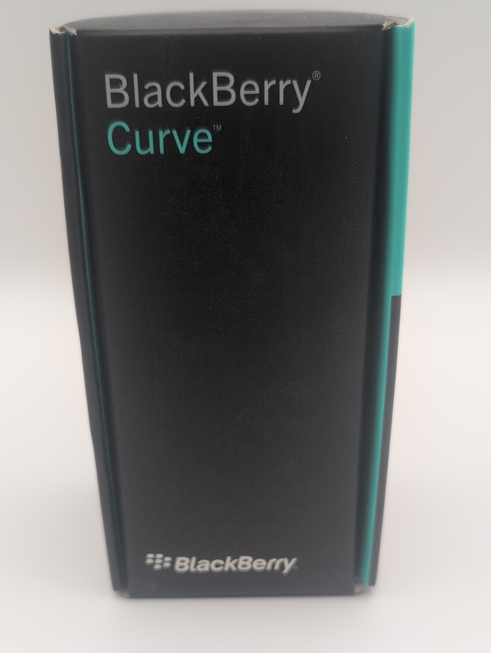 NWT Sealed BlackBerry 9320 Curve With Unopened Box Teal Accent